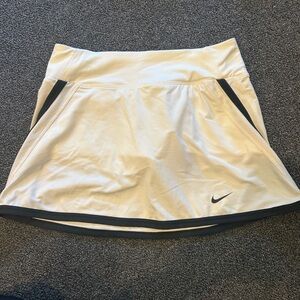 Girls  Cream and Black Skirt